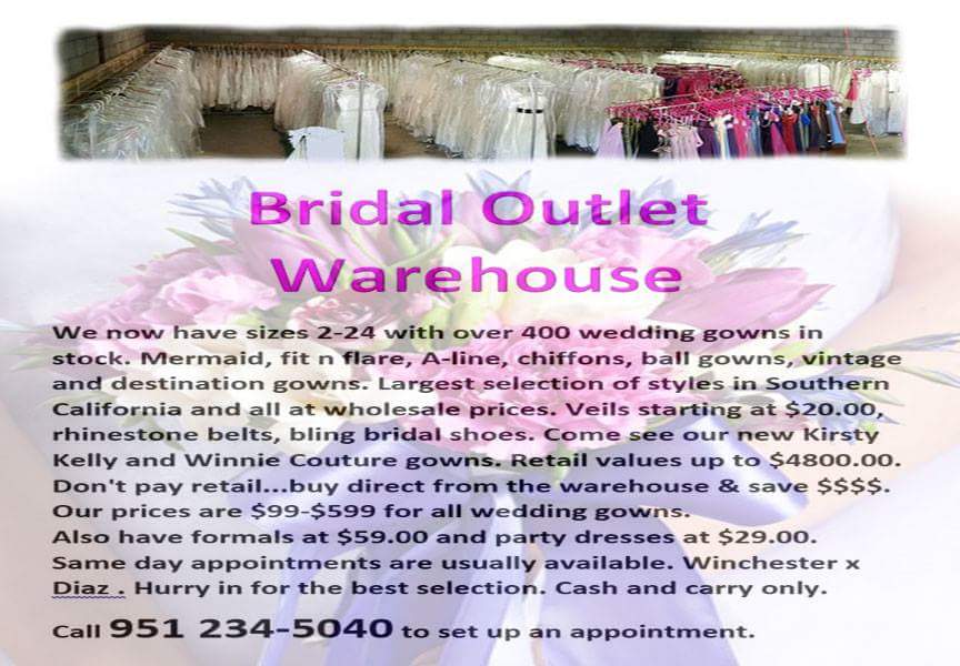 Bridal Outlet Warehouse