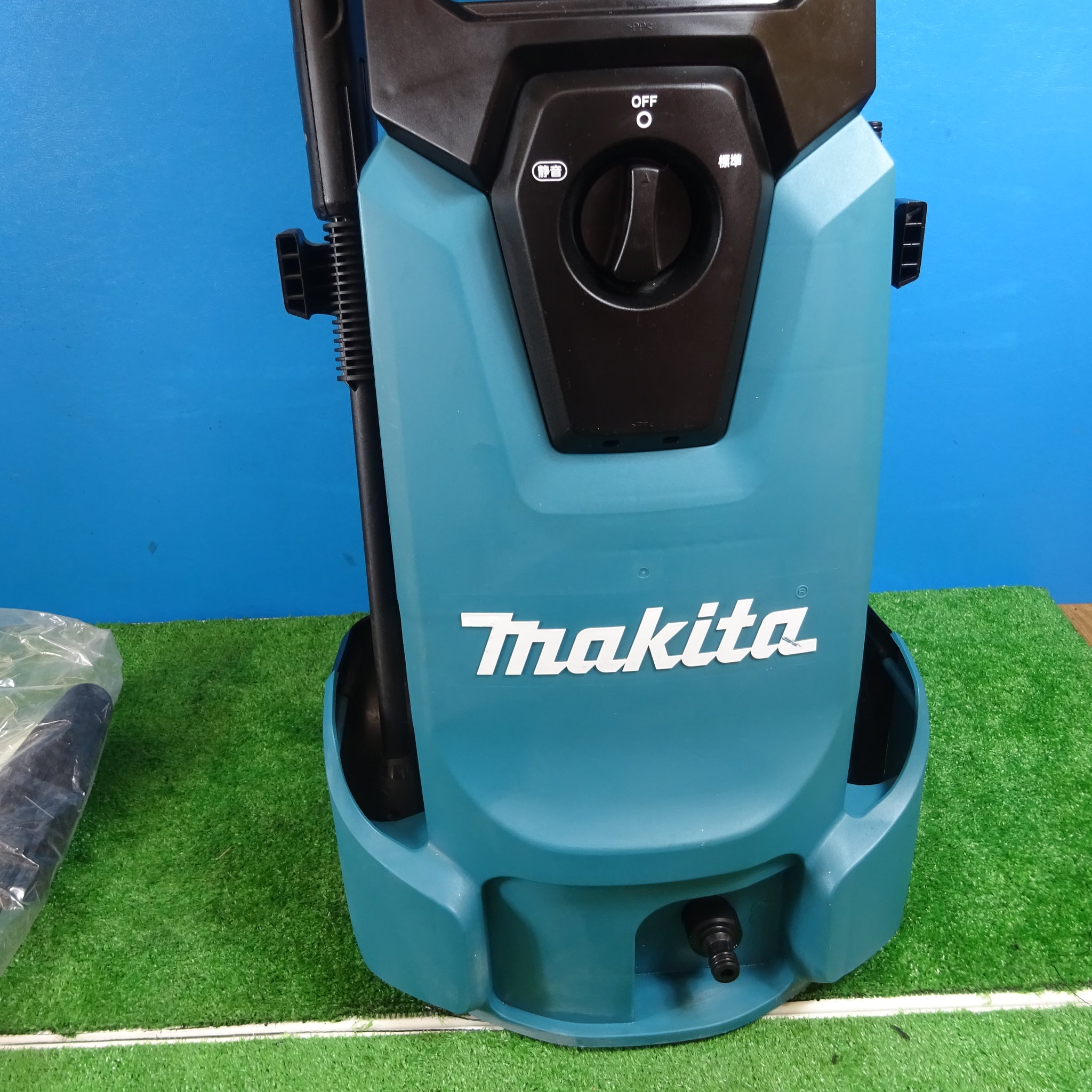 色ブルー マキタ(Makita) 高圧洗浄機 高機能タイプ 100V 50/60Hz