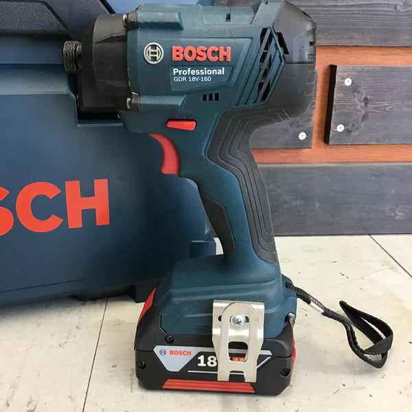 BOSCH(ボッシュ) 18Vバッテリー インパクトドライバー GDR18V-160【鴻巣店】