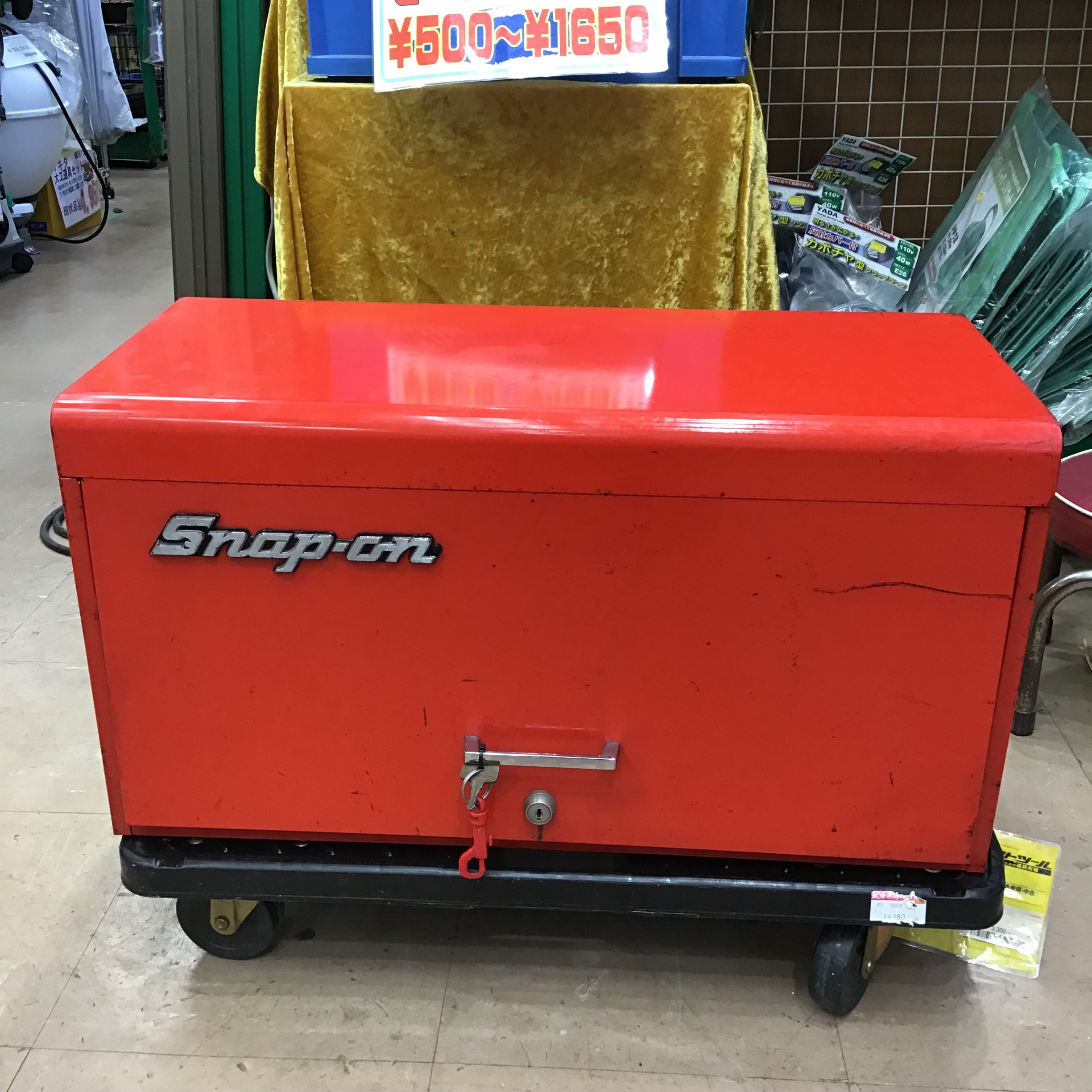 snap on スナップオン KRA53D 旧ロゴ トップチェスト 工具箱 美品