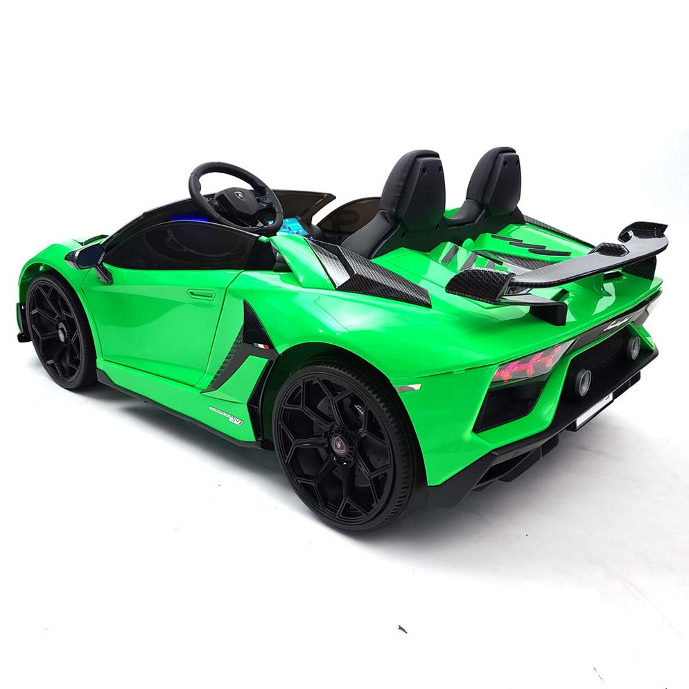 Electric Ride On Licensed Lamborghini Aventador SVJ 24 Volt DRIFT Car ...