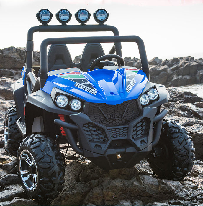 24 volt utv with rubber tires