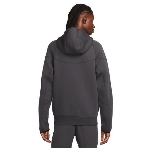 Nike Sportswear Tech Fleece Pull Over Hoodie Dark Grey Heather/Black Men's  - SS22 - US
