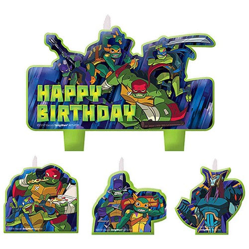 Rise of the Teenage Mutant Ninja Turtle Birthday Candle Default Title