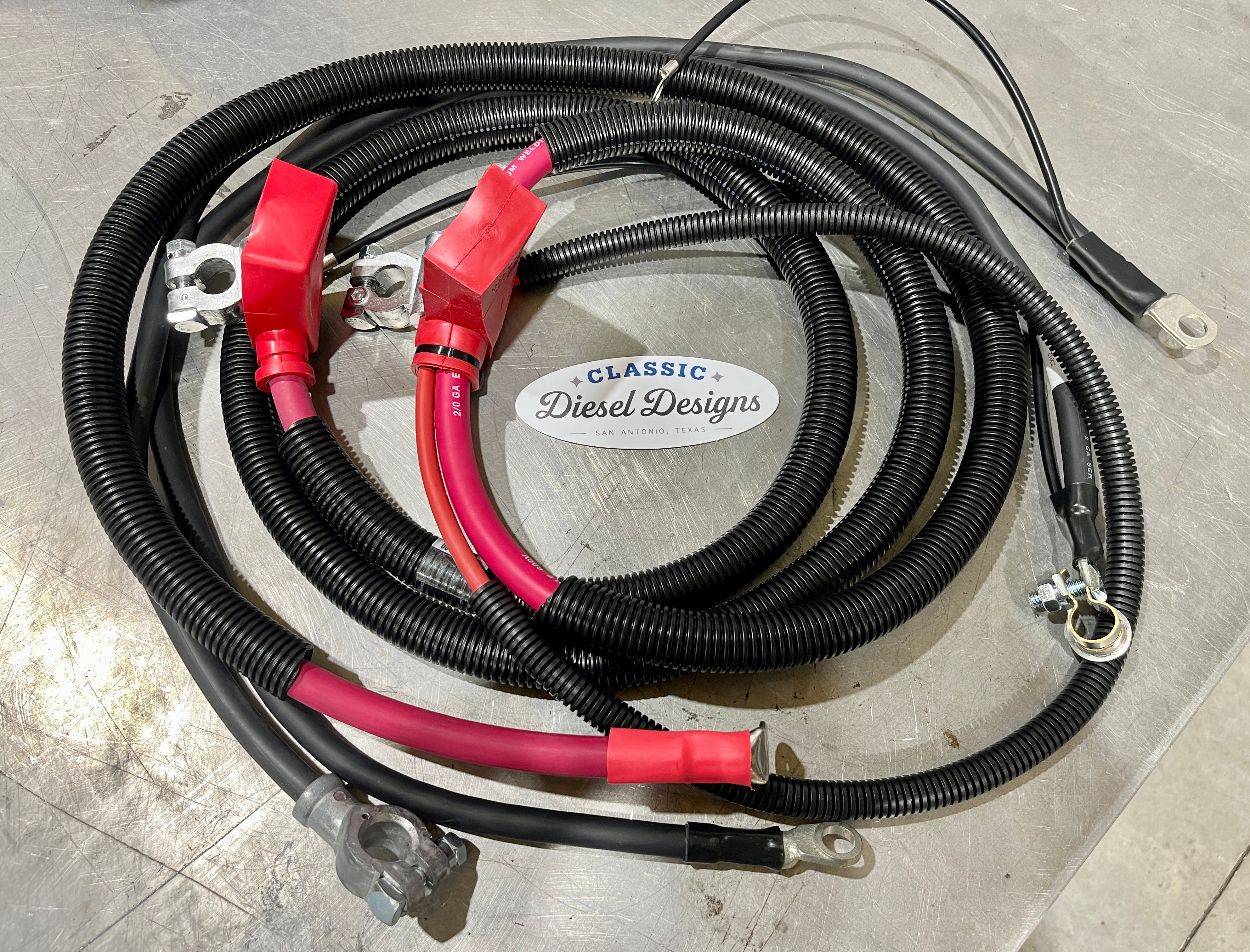 6.9/7.3 IDI OEM Replacement Battery Cables