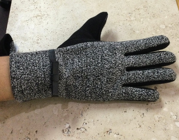 Soft Black Texting Gloves