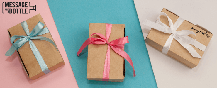 Gin birthday gifts when wrapped up