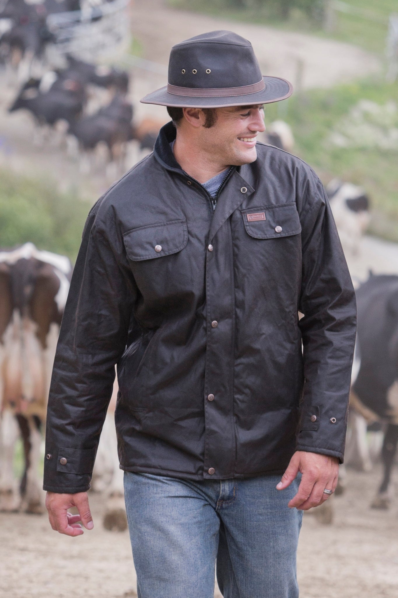 warm waterproof farm/work coat KC6073 up to 3XL | Kiwi Country Clothing