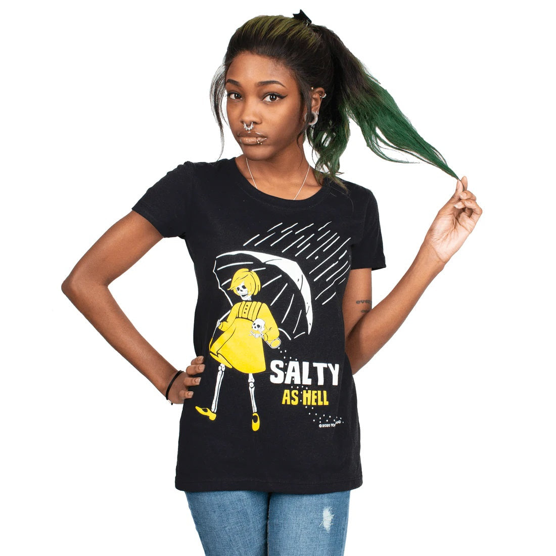 womens salty shirt