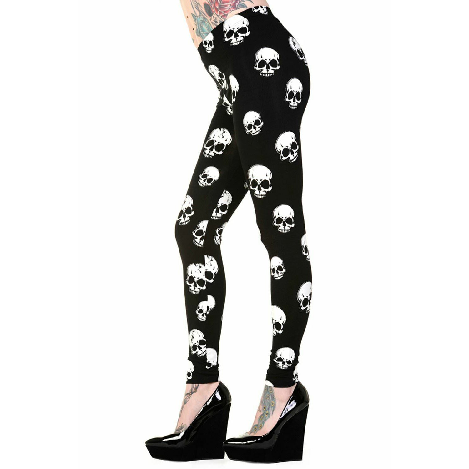 Banned Apparel  Heavenly Creatures Glow In The Dark Leggings