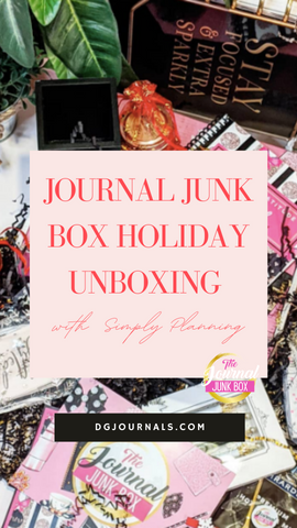 Journal Junk Box Holiday Unboxing