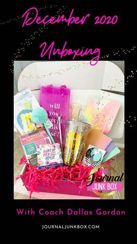 December 2020 Journal Junk Box Unboxing 