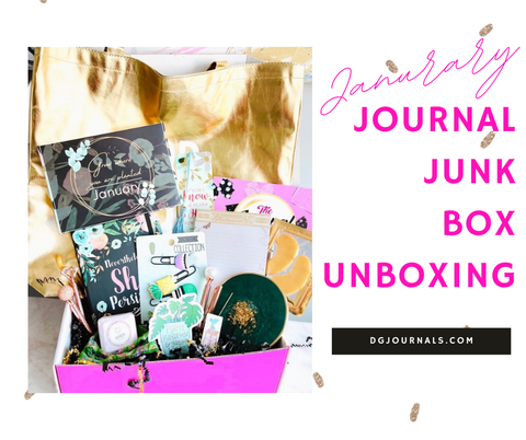 January Journal Junk Box