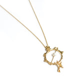 【Lost in Eden’s Garden 】18K gold plated pearl necklace