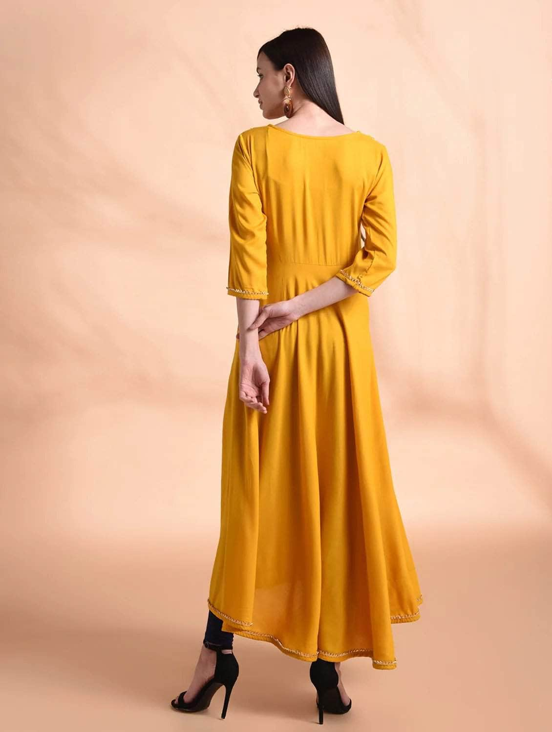 lemon tart maxi dress