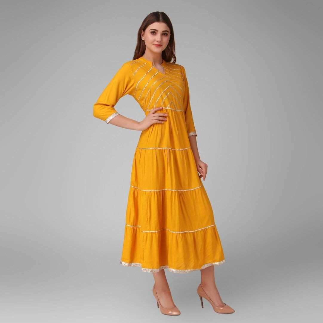 lemon tart maxi dress