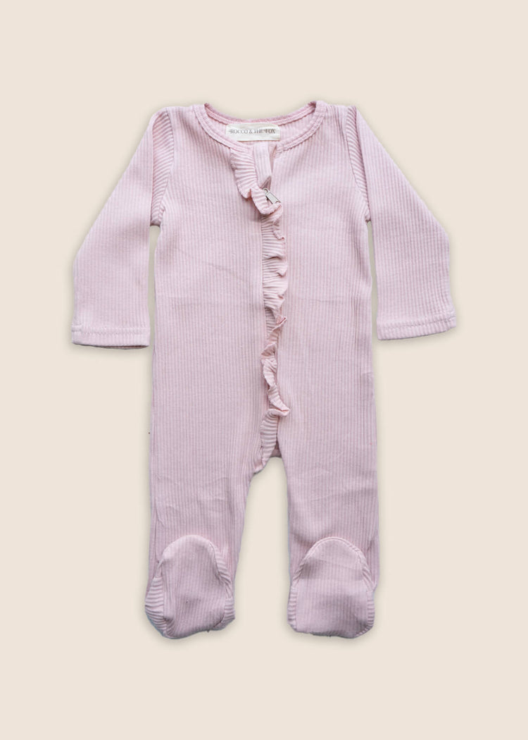 NOVA Newborn Zip-Up Sleepsuit - Blush Pink – Rocco & The Fox