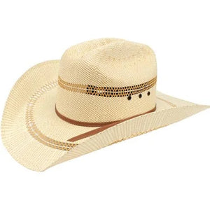 Ariat Youth Western Cowboy Bangora Straw Hat - BlueRidgeOutfitters