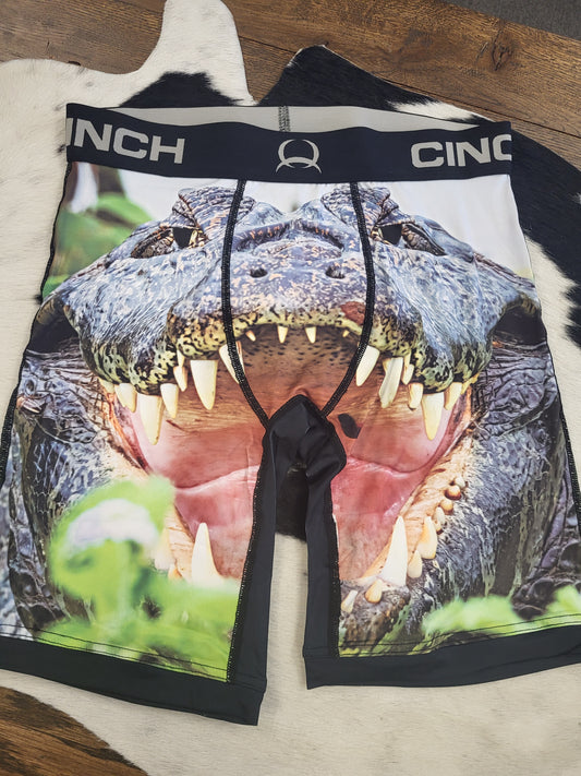 Cinch Mens Croc Boxers 9 Inches