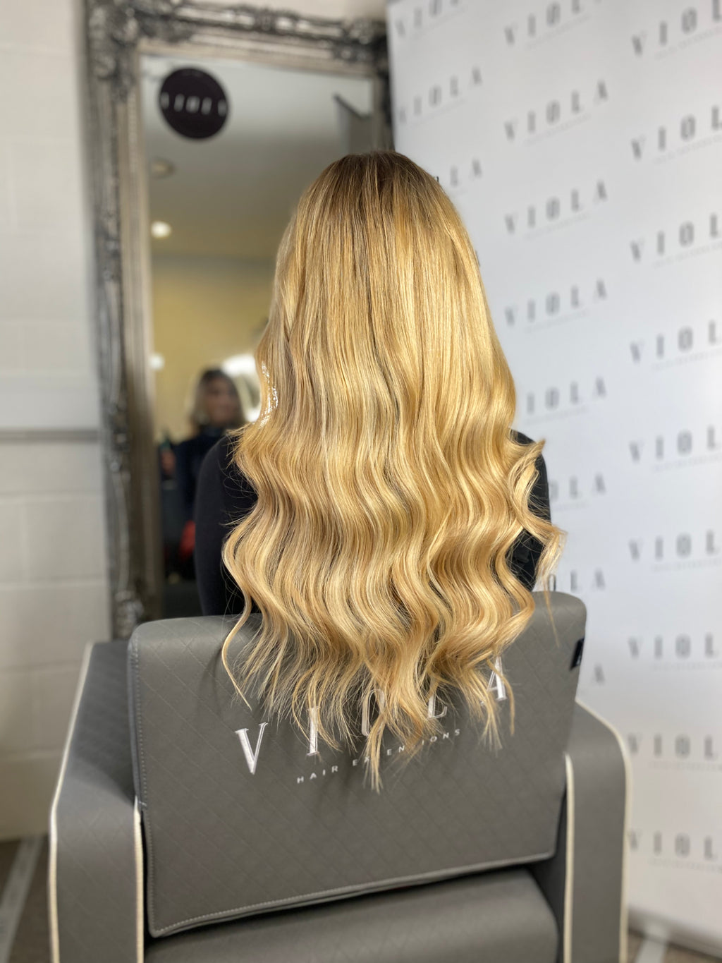Tape In hair extensions before and after [photos, videos] – Viola Hair  Extensions