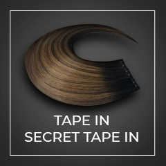 Tape in hair extensions