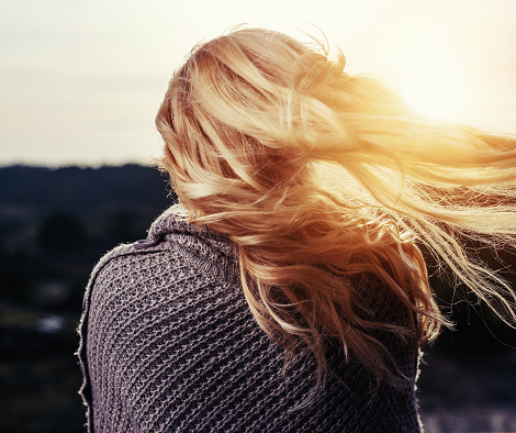 Protect hair from the sun