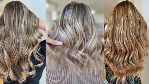 balayage blonde hair extensions