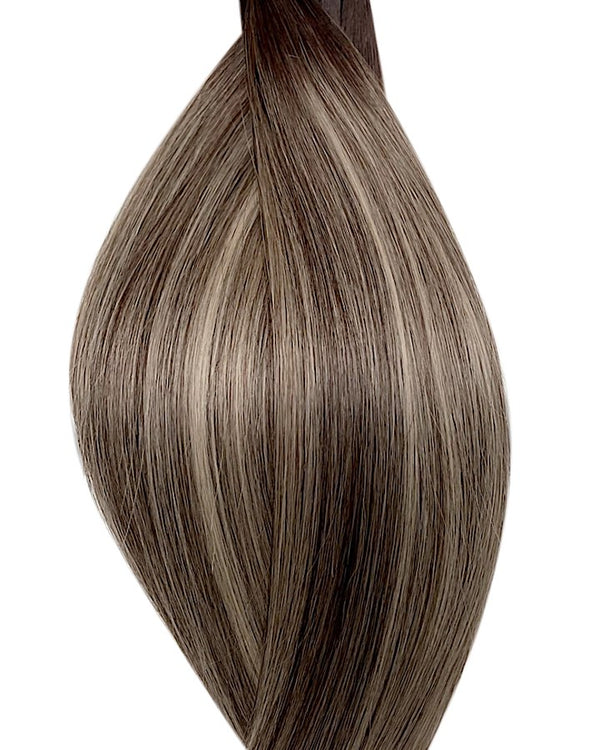 Balayage Rich Espresso Mix Weave Hair Extensions – Viola Hair Extensions