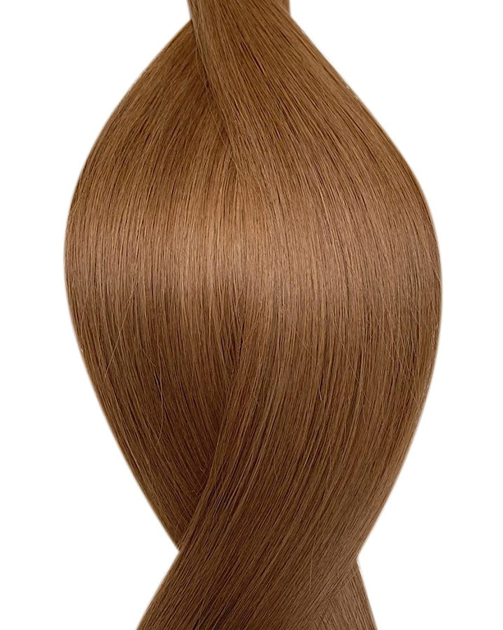 Light Chestnut Brown Micro Ring Hair Extensions – Viola Hair Extensions