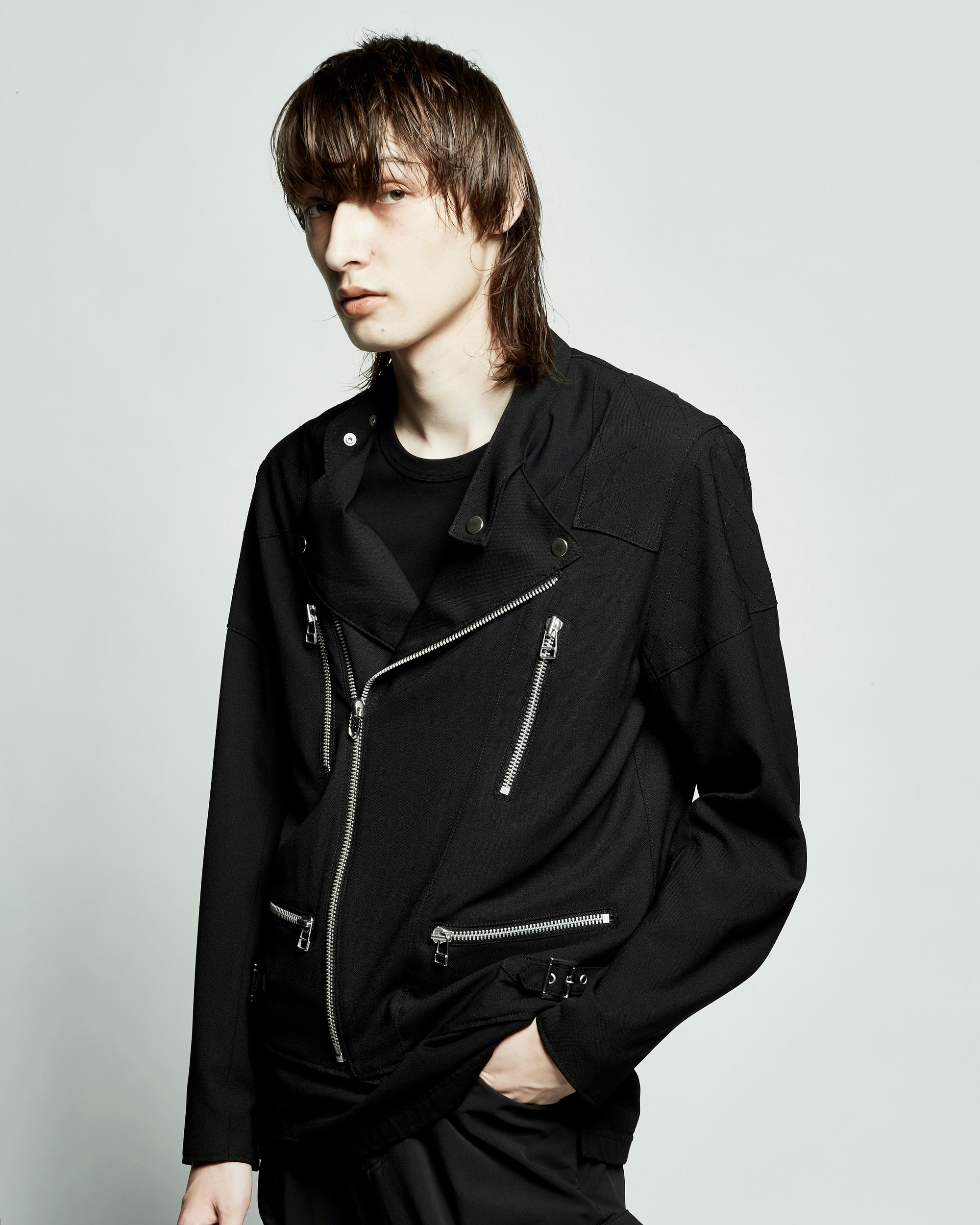 Load image into Gallery viewer, REFLAX RIDERS JACKET CRYSTAL / BLACK