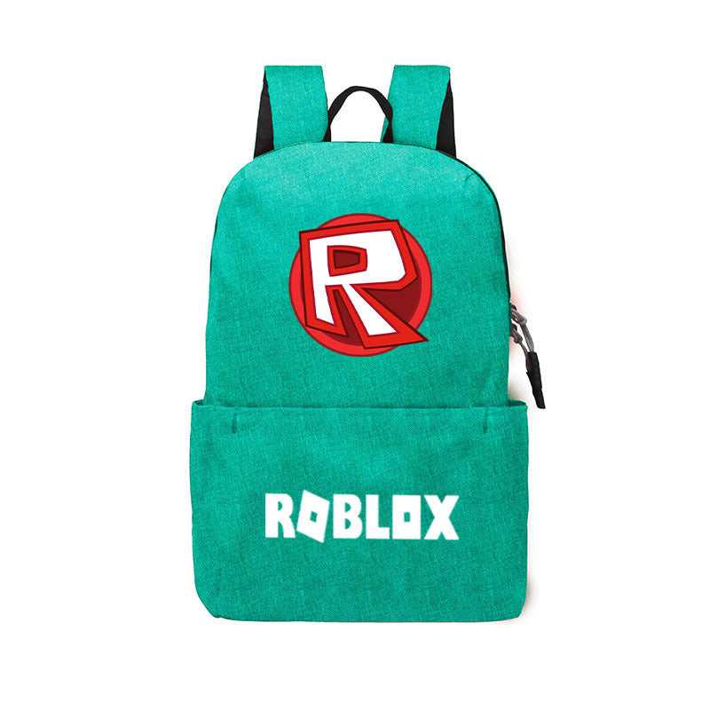 Roblox Schoolbag Game Peripheral Backpack Candy Color Student Canvas B Kartzapper Com - roblox backpacking game video