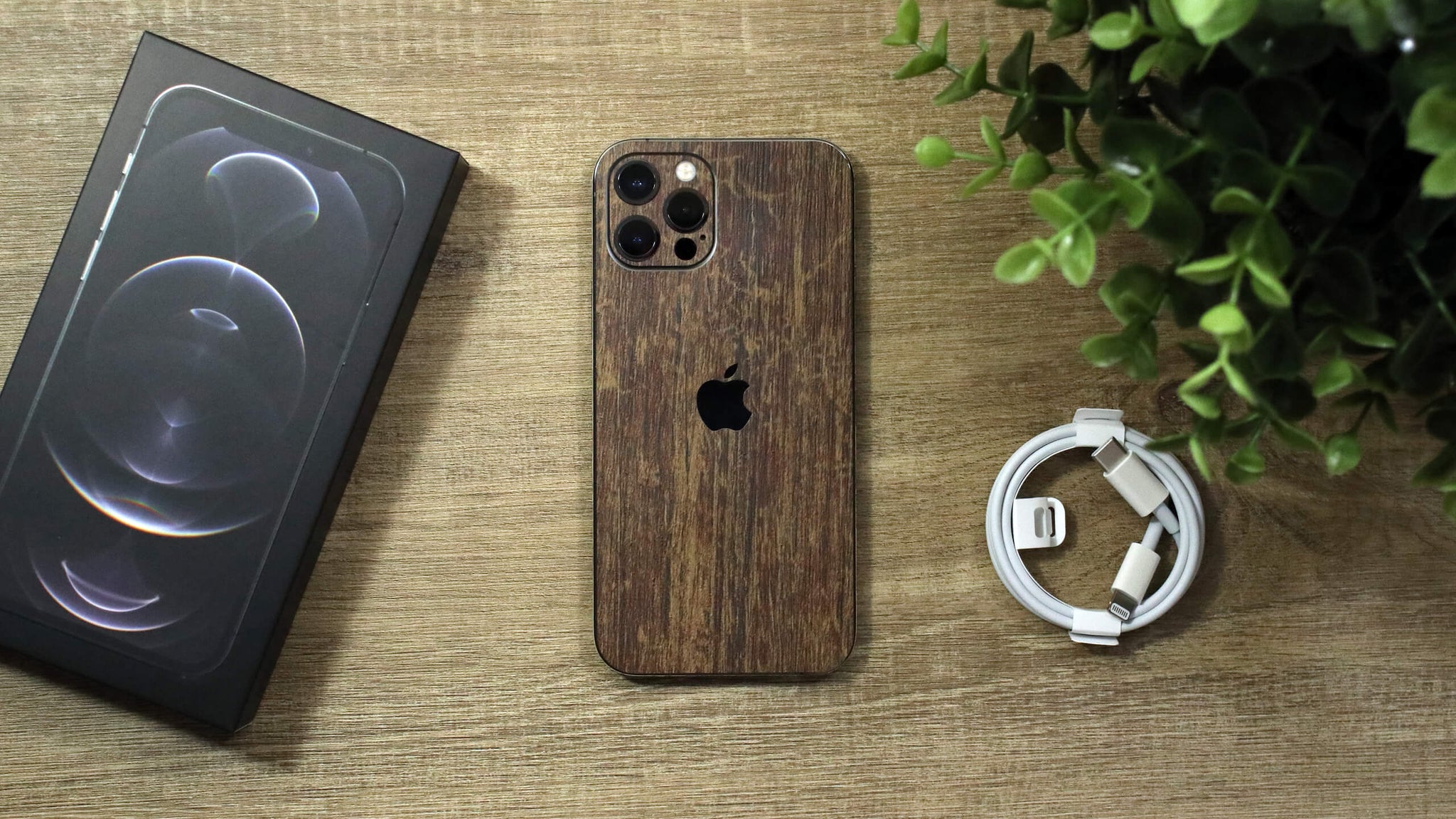 iPhone 12 Pro Aged Oak Skins