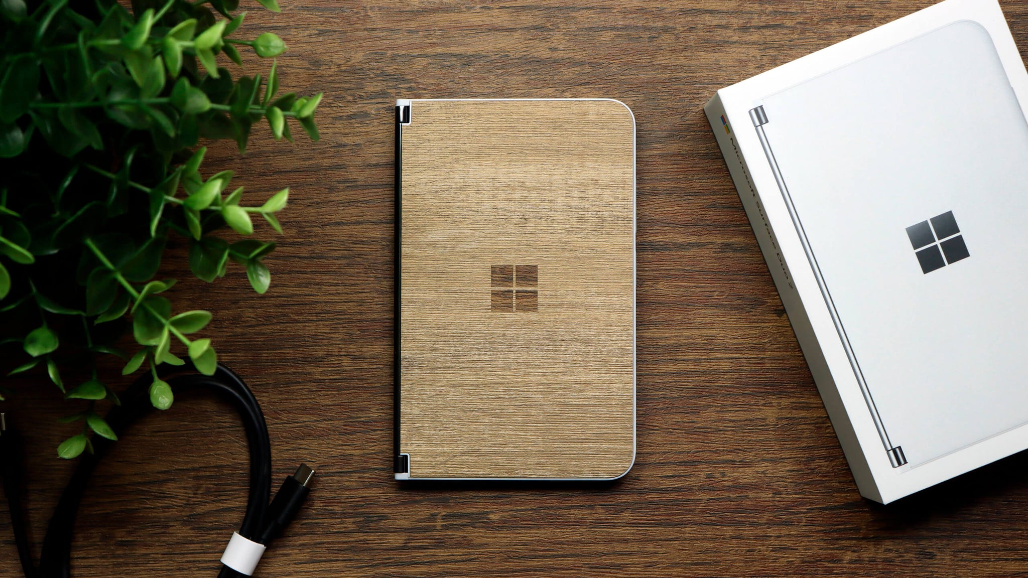 Microsoft Surface Duo 2 Modern oak skins