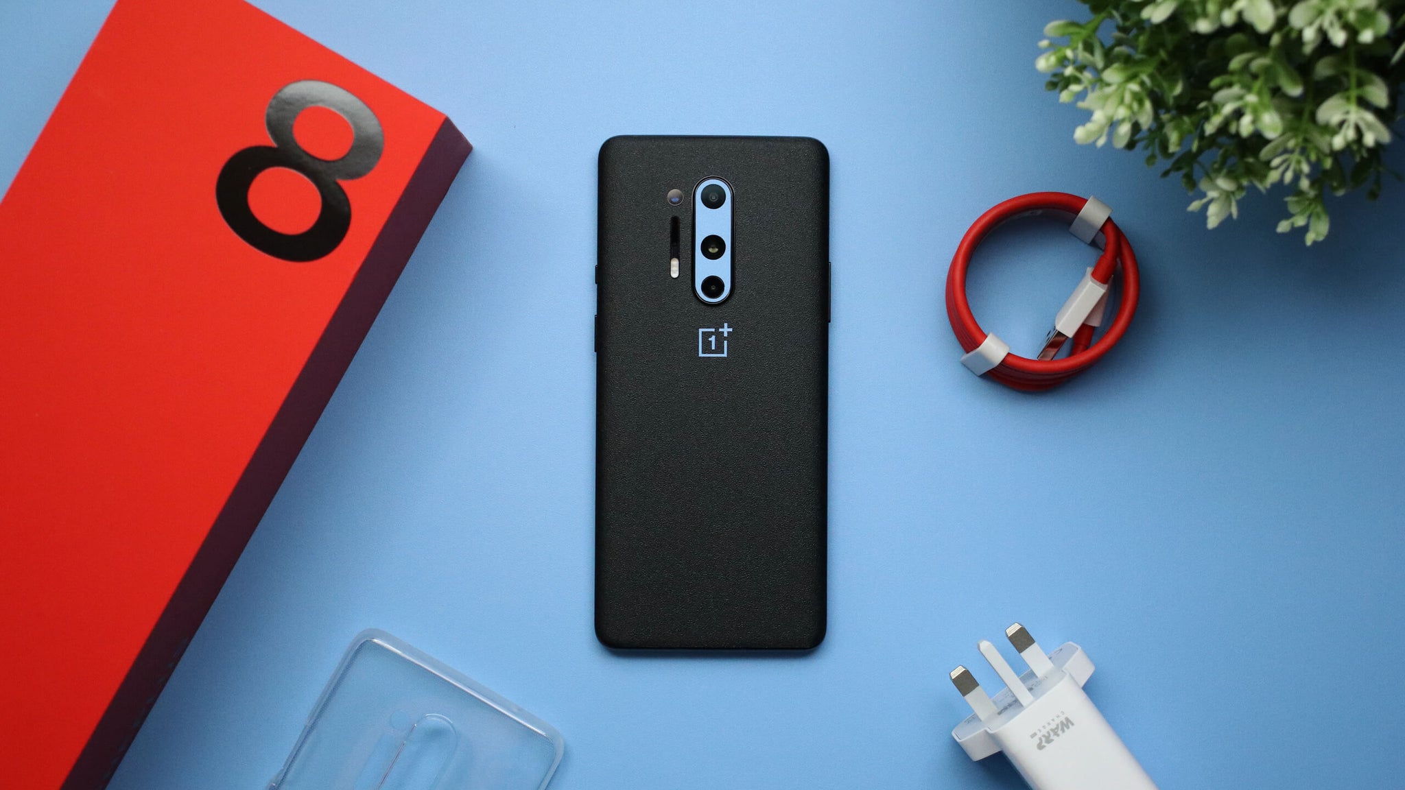 OnePlus 8 Pro Textured Matt Black Skins