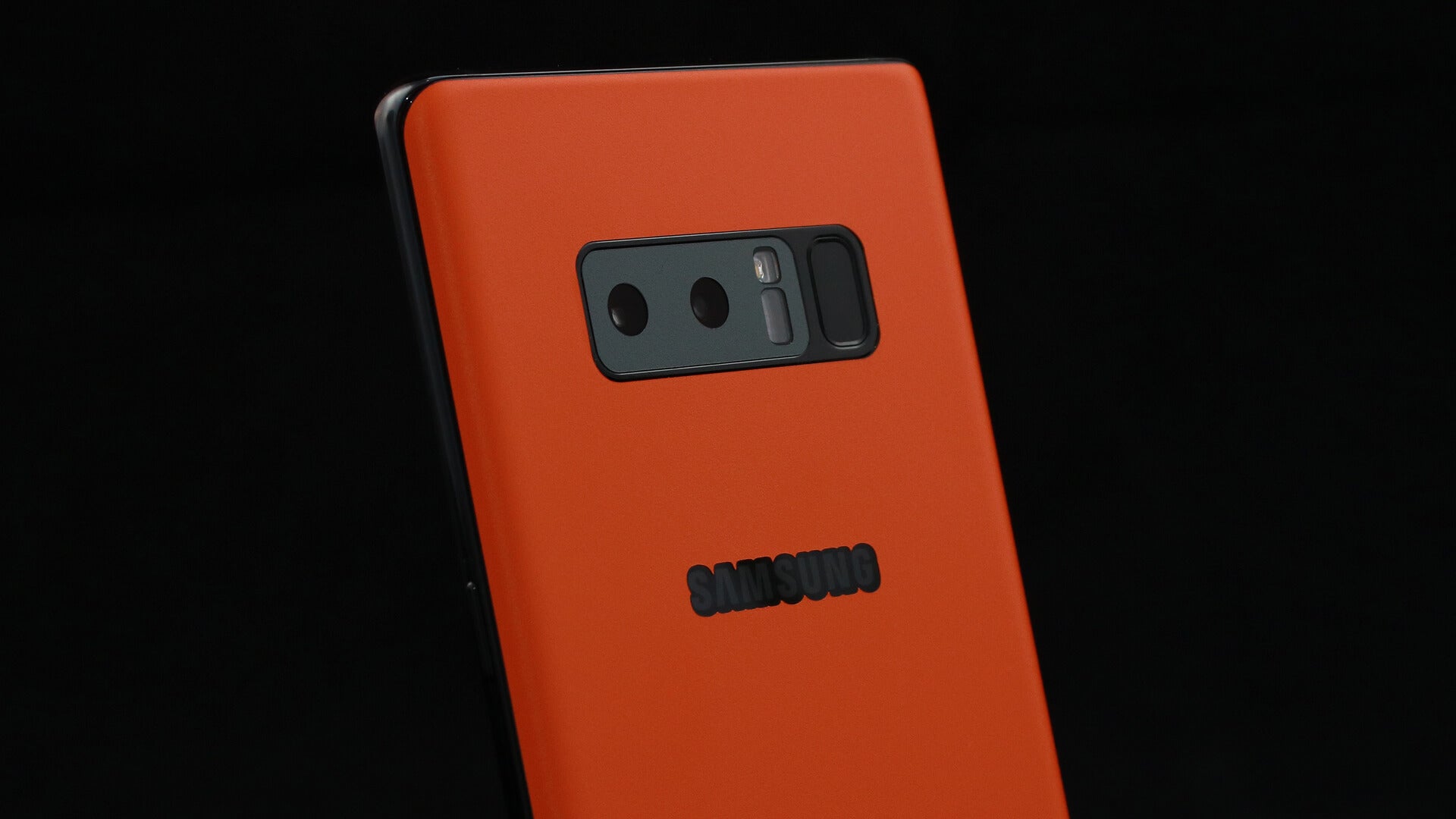 Samsung Galaxy Note 8 Matt Orange Skins