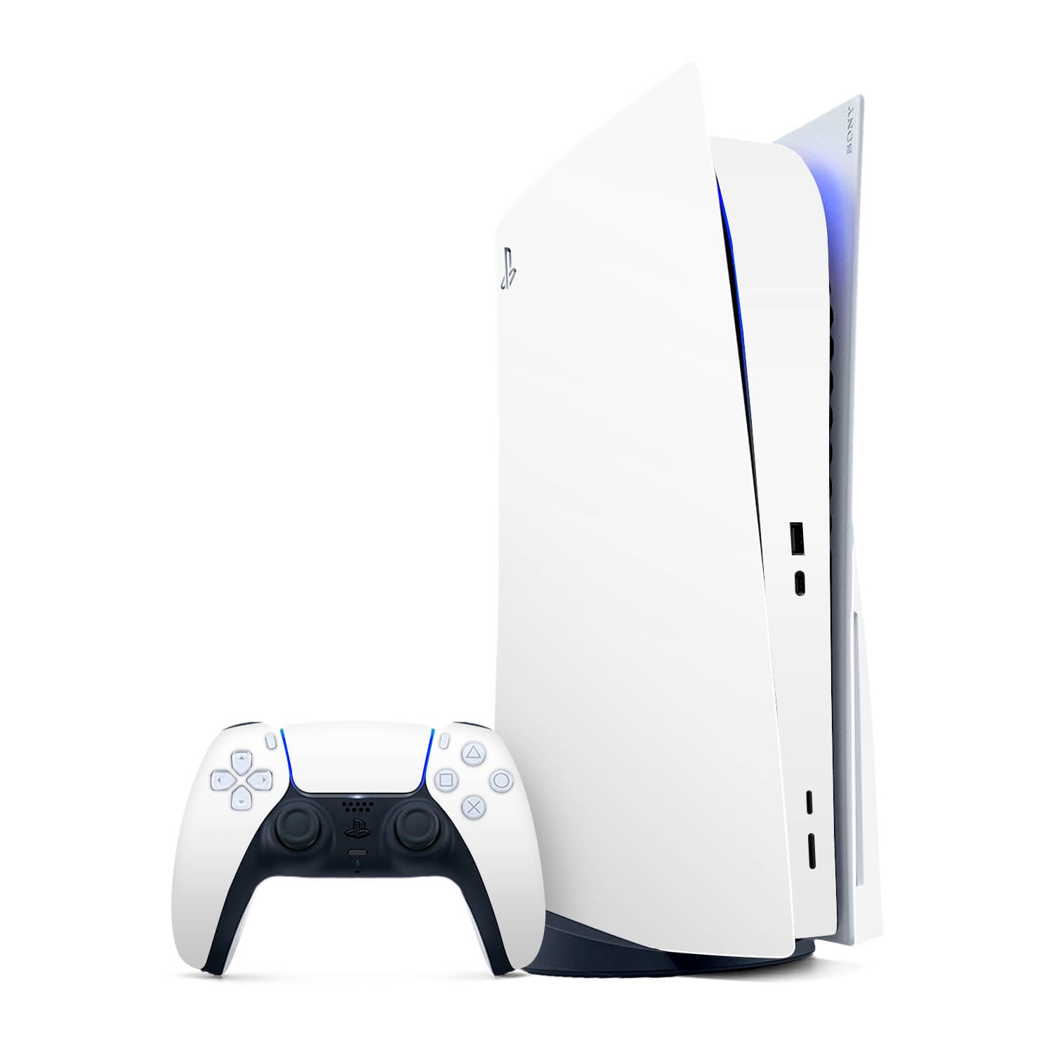 all white ps5