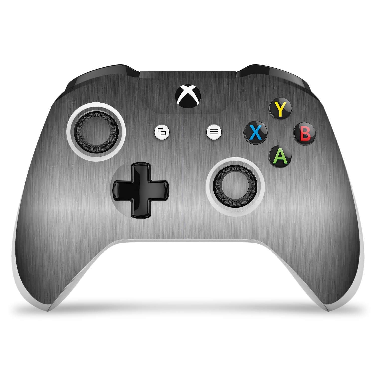 black and grey xbox one controller