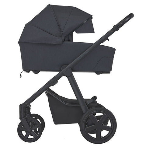 Schwarzer Kinderwagen Husky von Espiro