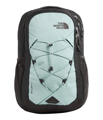 north face backpack light blue