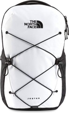 white north face backpack 
