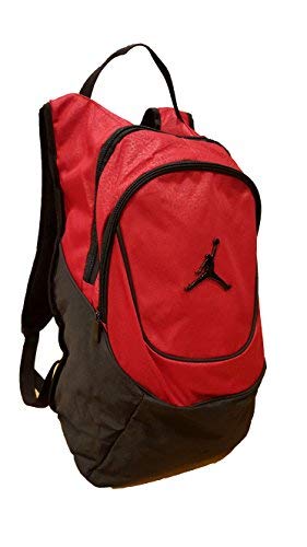 black and red jordan backpack