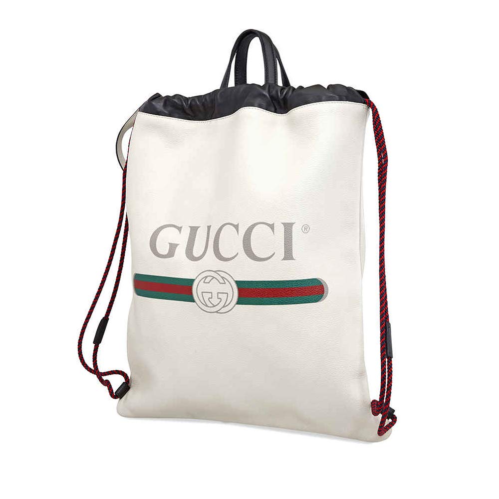 Gucci Printed logo backpack– backpacks4less.com