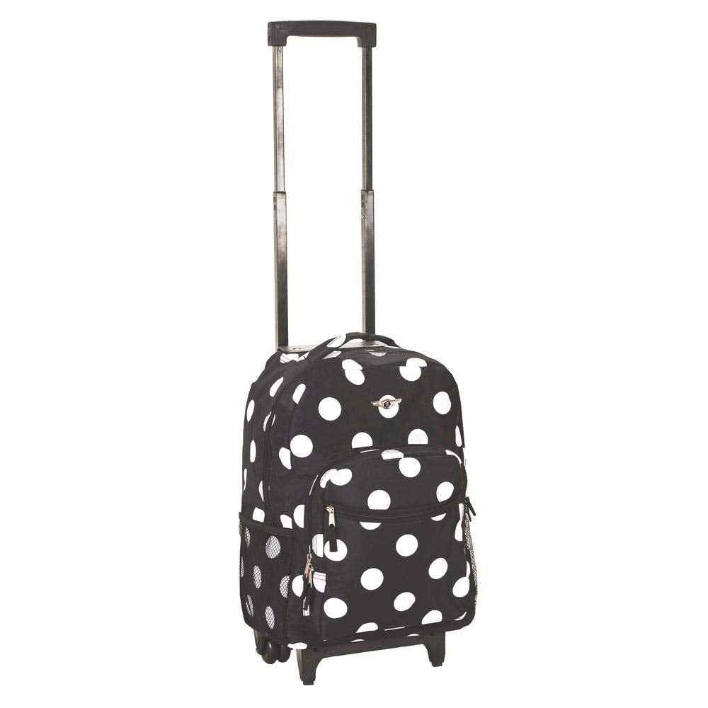 rockland polka dot luggage