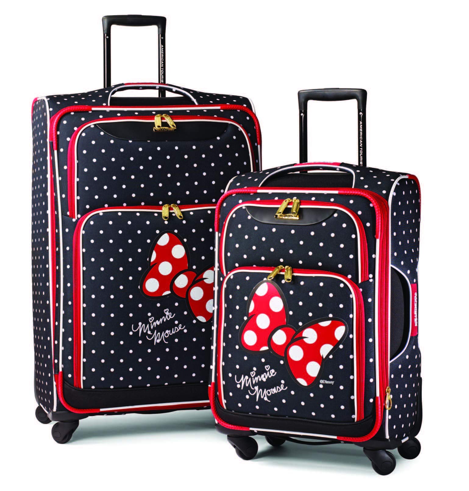 American Tourister Disney Softside Luggage With Spinner Wheels, Mickey ...