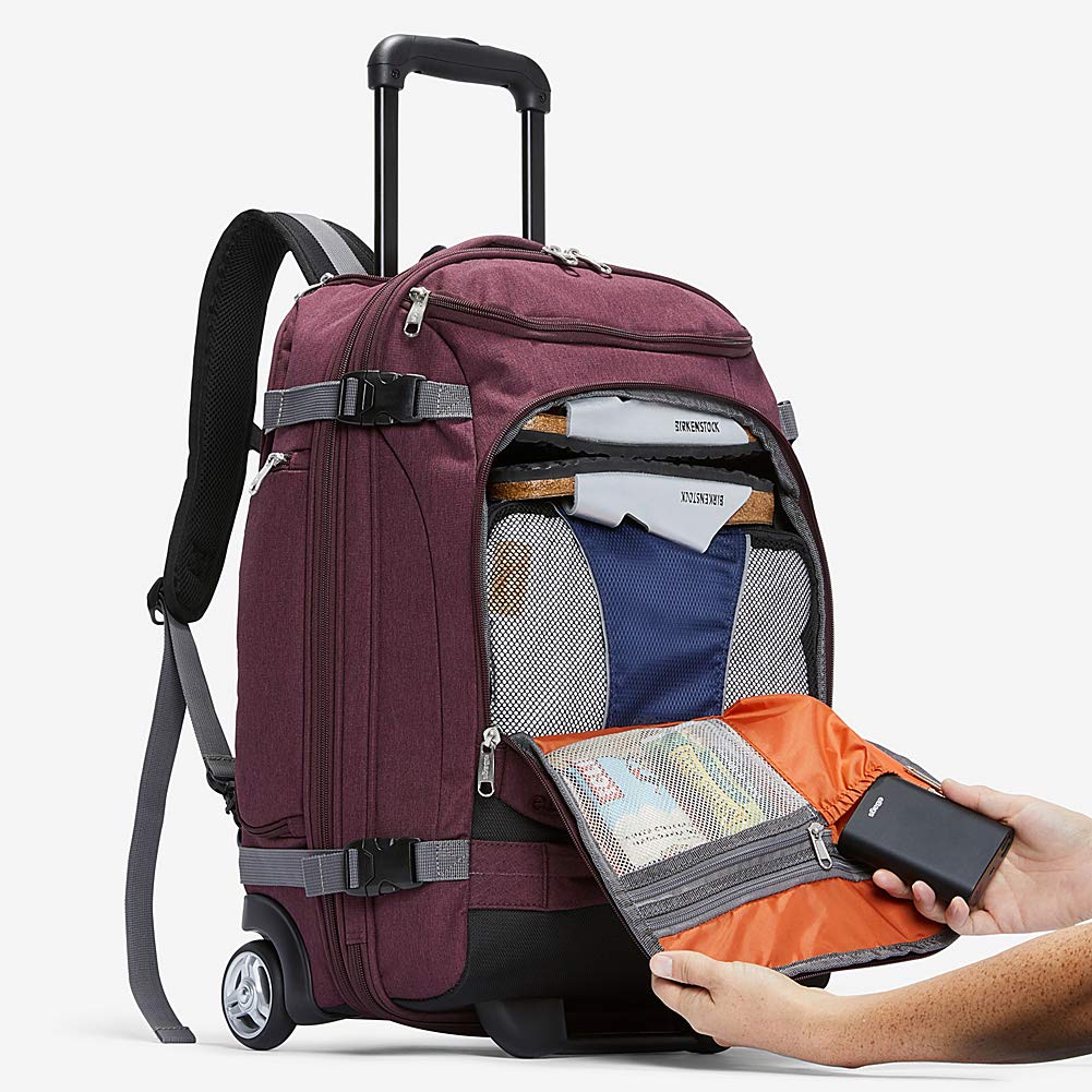 ebags backpack with wheels