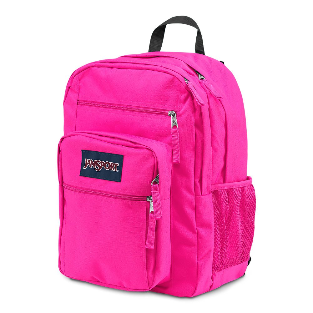 JanSport Big Student Backpack - Ultra Pink - Oversized | backpacks4less.com