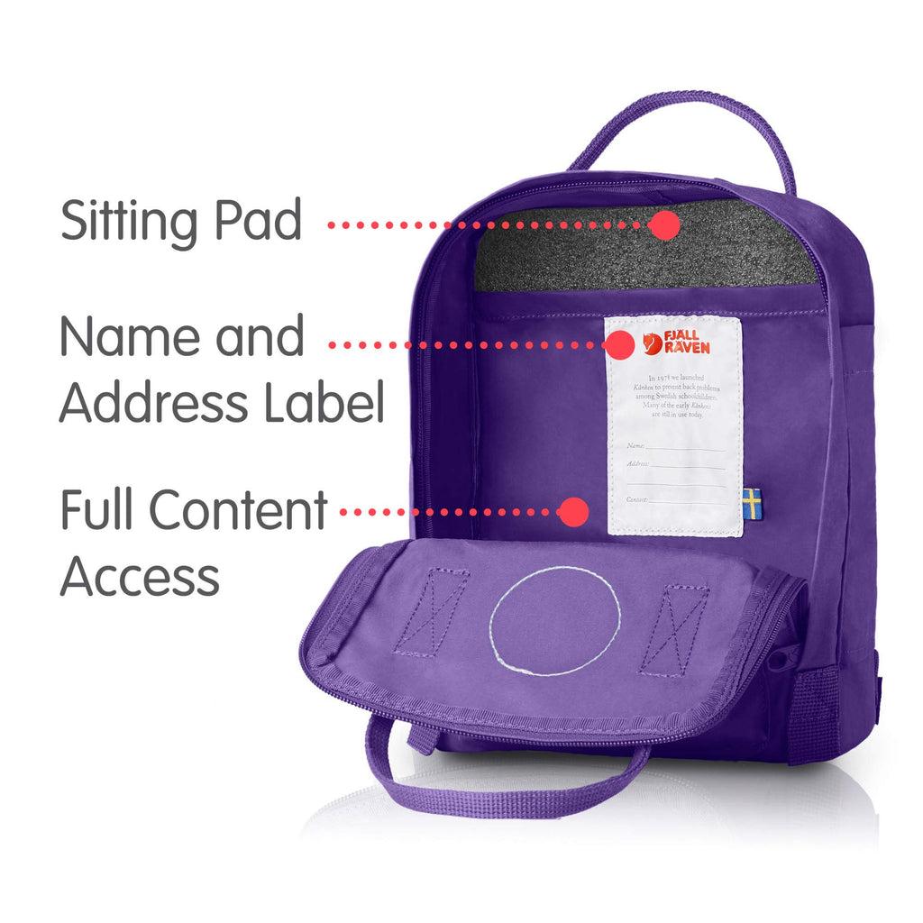 kanken mini violet