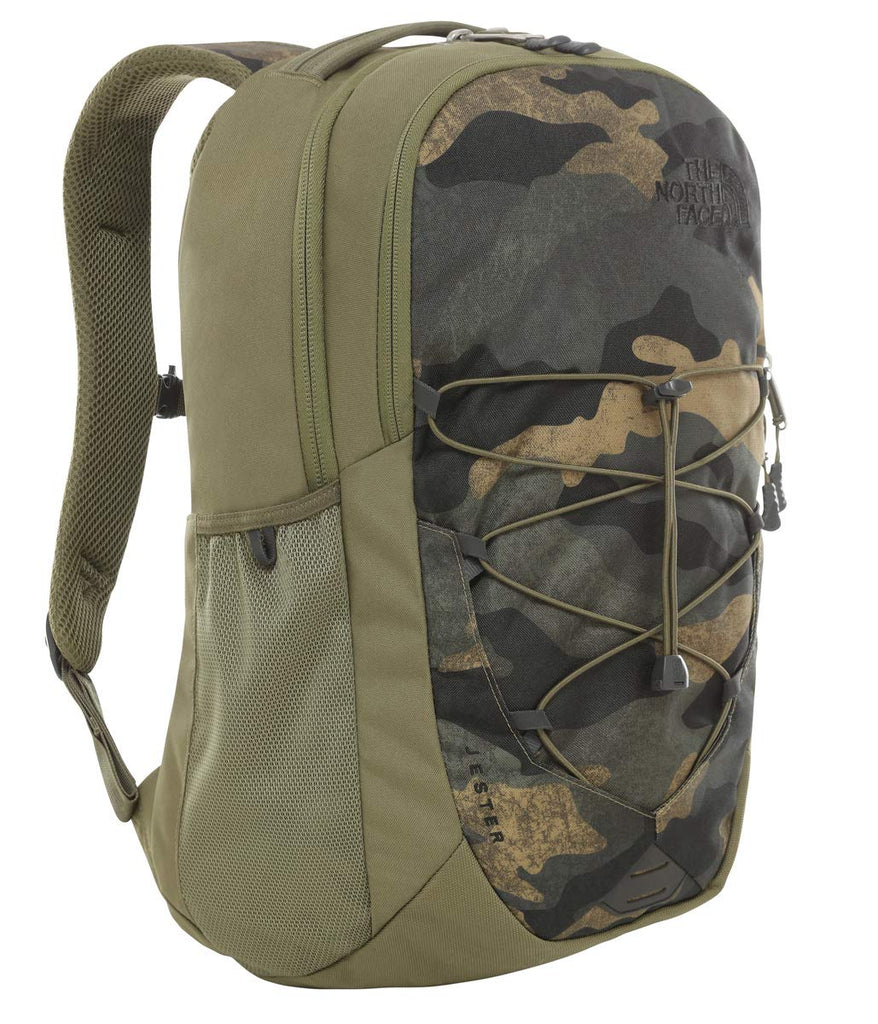 north face jester backpack green