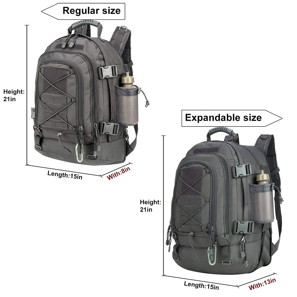 expandable travel backpack