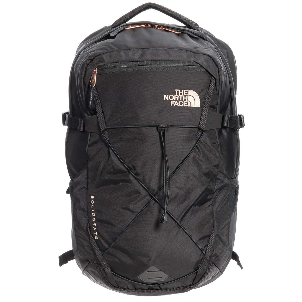The North Face Women's Solid State Laptop Backpack, Black/Rose Gold ...